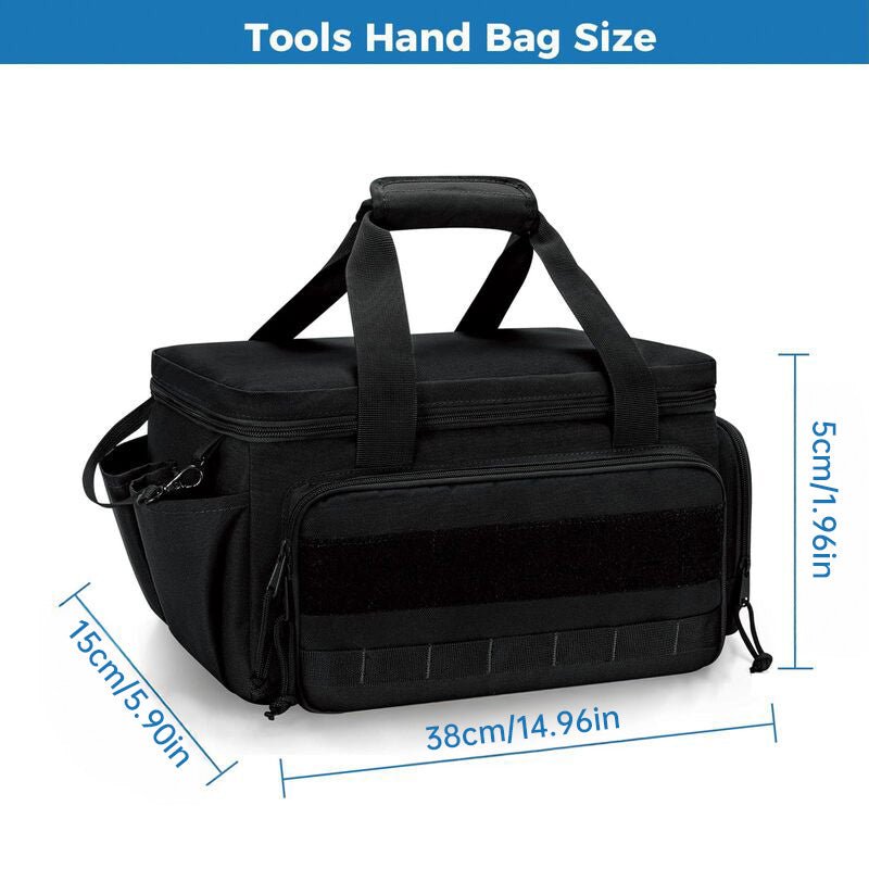 14" Heavy-Duty Tool: 2 Bags + Non-Slip Organizer (for Electricians, Multi-Pocket) - F.MarketE900A7C516154CC184828FE30E141673eprolo14" Heavy-Duty Tool: 2 Bags + Non-Slip Organizer (for Electricians, Multi-Pocket)14" Heavy-Duty Tool: 2 Bags + Non-Slip Organizer (for Electricians, Multi-Pocket)