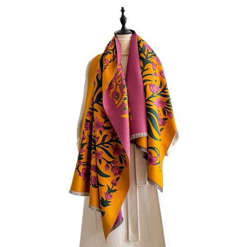 185x65cm Vintage Floral Faux Cashmere Scarf for Women, Thick Warm Neck Wrap - F.Market7B9BE7514A044A6D8C2566237EA75266eprolo185x65cm Vintage Floral Faux Cashmere Scarf for Women, Thick Warm Neck Wrap185x65cm Vintage Floral Faux Cashmere Scarf for Women, Thick Warm Neck Wrap