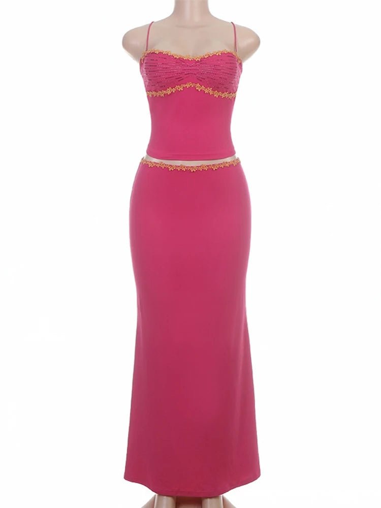 2 Piece Sets Tops And Skirt Elegant Women Sleeveless Sexy Long Maxi Dress Fashion Evening Ladies Street Party Vestidos Summer - F.Market14:200211869;5:361385F.MarketL2 Piece Sets Tops And Skirt Elegant Women Sleeveless Sexy Long Maxi Dress Fashion Evening Ladies Street Party Vestidos Summer2 Piece Sets Tops And Skirt Elegant Women Sleeveless Sexy Long Maxi Dress Fashion Evening Ladies Street Party Vestidos Summer