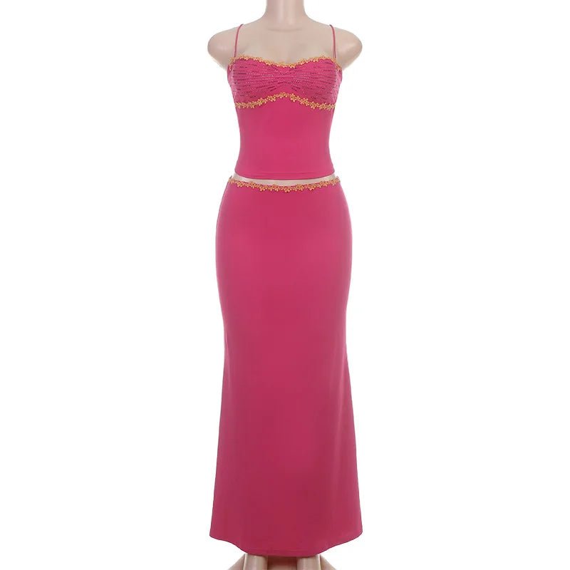 2 Piece Sets Tops And Skirt Elegant Women Sleeveless Sexy Long Maxi Dress Fashion Evening Ladies Street Party Vestidos Summer - F.Market14:200211869;5:361385F.MarketL2 Piece Sets Tops And Skirt Elegant Women Sleeveless Sexy Long Maxi Dress Fashion Evening Ladies Street Party Vestidos Summer2 Piece Sets Tops And Skirt Elegant Women Sleeveless Sexy Long Maxi Dress Fashion Evening Ladies Street Party Vestidos Summer