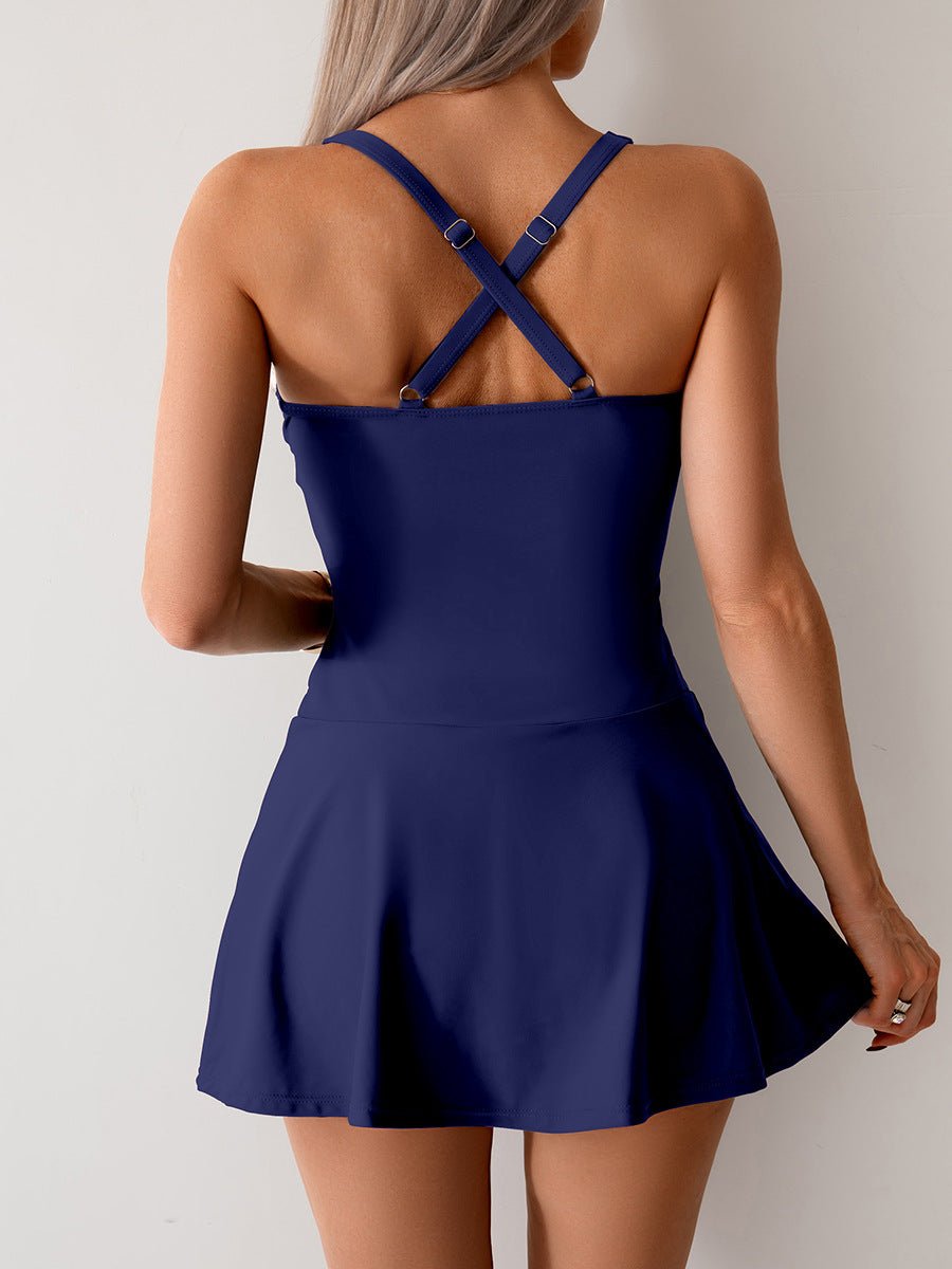 2025 Amazon New Split Swimsuit Women's Hot Spring Cross-border European and American Skirt plus size Swimsuit Boxers Wholesale - F.MarketBlack / SF.MarketS2025 Amazon New Split Swimsuit Women's Hot Spring Cross-border European and American Skirt plus size Swimsuit Boxers Wholesale2025 Amazon New Split Swimsuit Women's Hot Spring Cross-border European and American Skirt plus size Swimsuit Boxers Wholesale