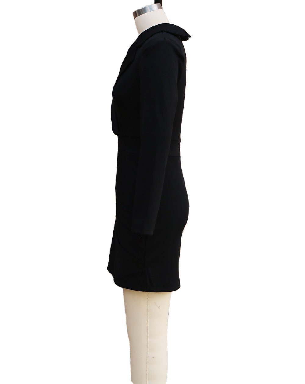 2025 European and American foreign trade women's new long sleeve slim suit collar hip dress cross-border Amazon one-step skirt - F.MarketWhite / SF.MarketS2025 European and American foreign trade women's new long sleeve slim suit collar hip dress cross-border Amazon one-step skirt2025 European and American foreign trade women's new long sleeve slim suit collar hip dress cross-border Amazon one-step skirt