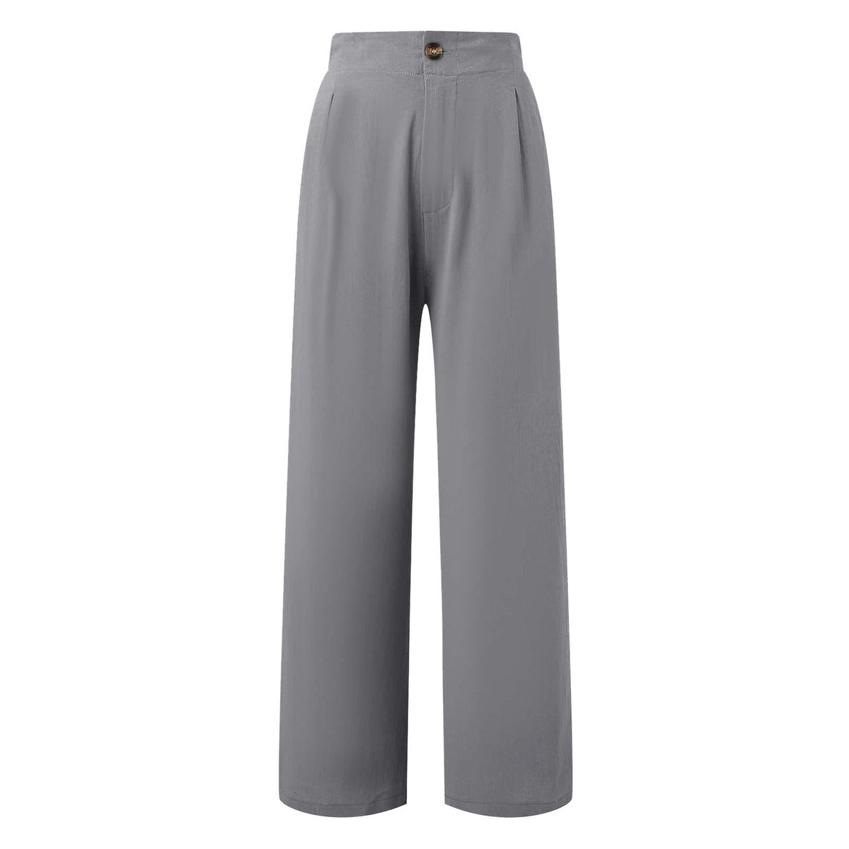 2026 Cross-Border Amazon European and American Summer Comfortable High-Waisted Long Pants with Buttons and Elastic Waist Wide-Leg Pants for Women Casual Straight-Leg Pants - F.MarketWhite / SF.MarketS2026 Cross-Border Amazon European and American Summer Comfortable High-Waisted Long Pants with Buttons and Elastic Waist Wide-Leg Pants for Women Casual Straight-Leg Pants2026 Cross-Border Amazon European and American Summer Comfortable High-Waisted Long Pants with Buttons and Elastic Waist Wide-Leg