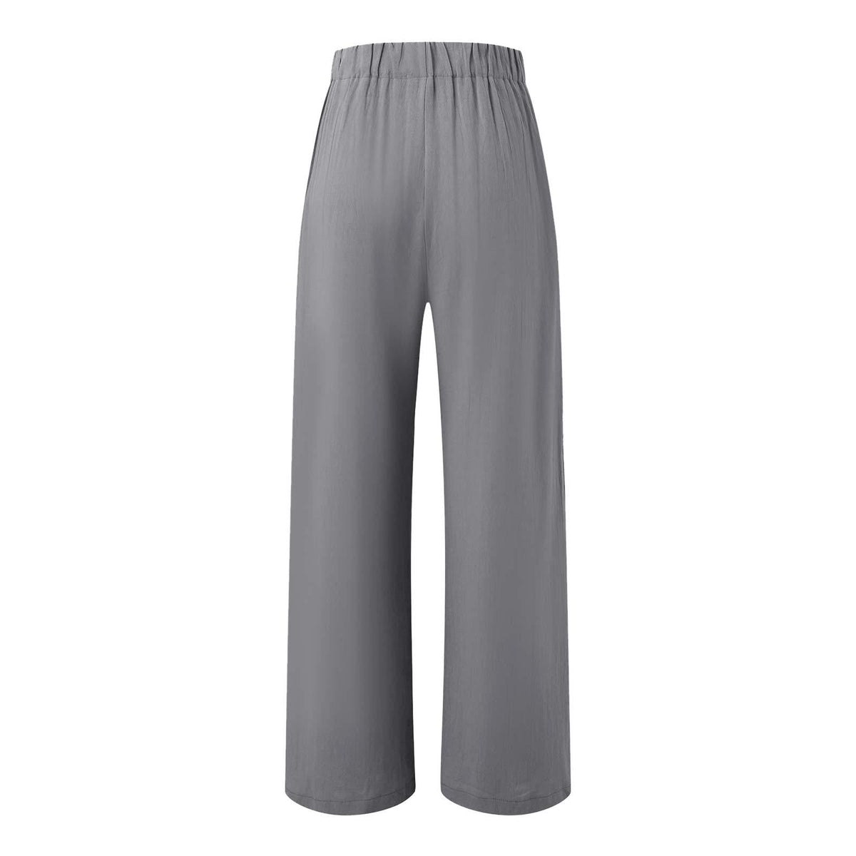2026 Cross-Border Amazon European and American Summer Comfortable High-Waisted Long Pants with Buttons and Elastic Waist Wide-Leg Pants for Women Casual Straight-Leg Pants - F.MarketWhite / SF.MarketS2026 Cross-Border Amazon European and American Summer Comfortable High-Waisted Long Pants with Buttons and Elastic Waist Wide-Leg Pants for Women Casual Straight-Leg Pants2026 Cross-Border Amazon European and American Summer Comfortable High-Waisted Long Pants with Buttons and Elastic Waist Wide-Leg