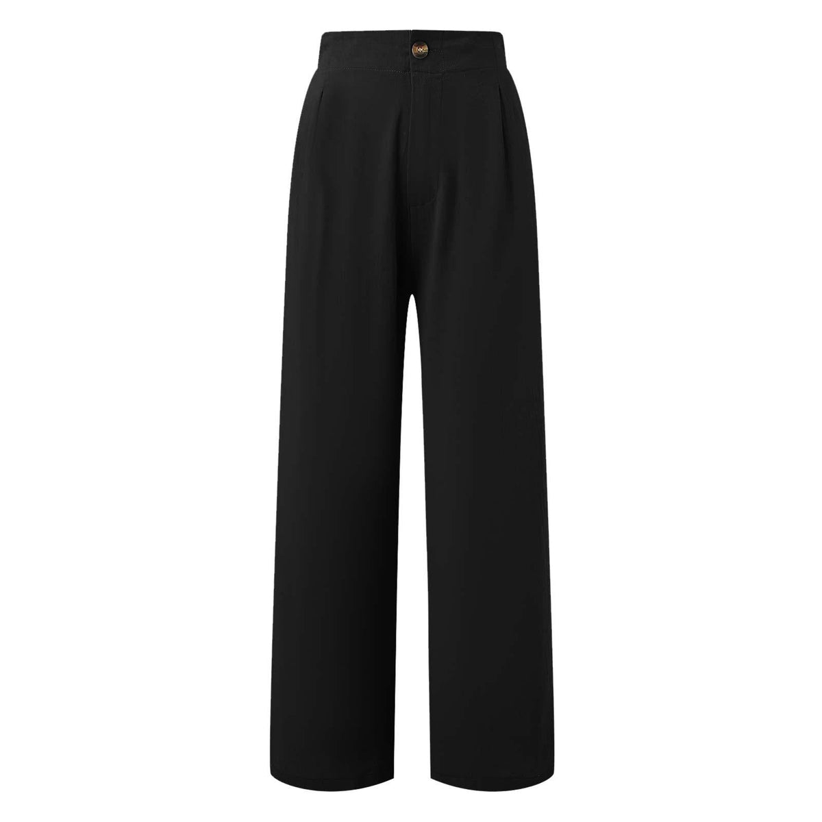 2026 Cross-Border Amazon European and American Summer Comfortable High-Waisted Long Pants with Buttons and Elastic Waist Wide-Leg Pants for Women Casual Straight-Leg Pants - F.MarketWhite / SF.MarketS2026 Cross-Border Amazon European and American Summer Comfortable High-Waisted Long Pants with Buttons and Elastic Waist Wide-Leg Pants for Women Casual Straight-Leg Pants2026 Cross-Border Amazon European and American Summer Comfortable High-Waisted Long Pants with Buttons and Elastic Waist Wide-Leg
