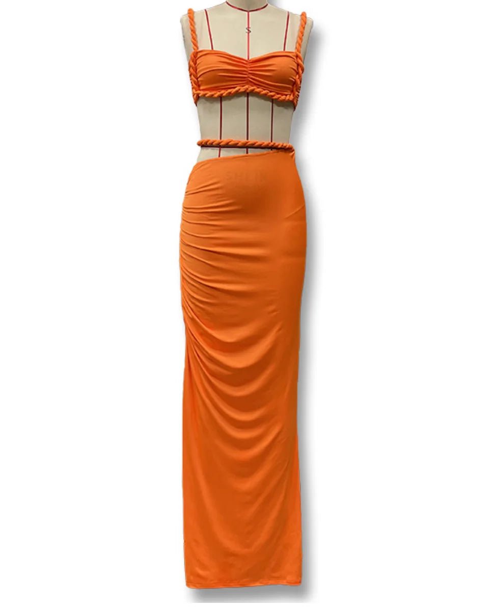 2026 Trendy Ruched Two Piece Suit For Women Summer Soft Long Skirt Matching Outfit Beach Travel Holiday Daily Party Wear - F.Market191286172:-3s;191288010:3558409OrangeF.MarketOrange2026 Trendy Ruched Two Piece Suit For Women Summer Soft Long Skirt Matching Outfit Beach Travel Holiday Daily Party Wear2026 Trendy Ruched Two Piece Suit For Women Summer Soft Long Skirt Matching Outfit Beach Travel Holiday Daily Party Wear