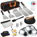 29PCS BBQ Set w/ Burger Press, Stainless Steel Grill Tools & Spatula - F.Market30E81E0ECAB54F9392EB380DED722A0Feprolo29PCS BBQ Set w/ Burger Press, Stainless Steel Grill Tools & Spatula29PCS BBQ Set w/ Burger Press, Stainless Steel Grill Tools & Spatula