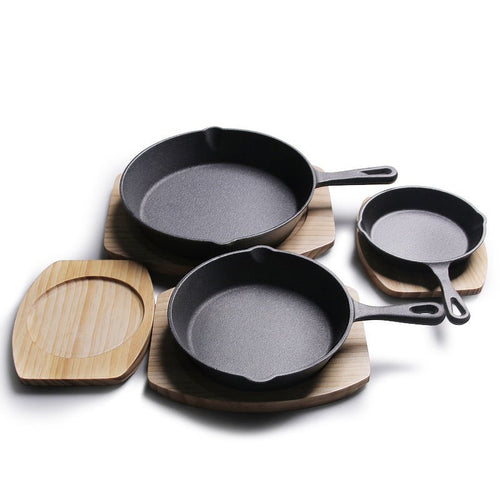 4-Pack Cast Iron Skillet Set – Non-Stick Frying Pans for Induction, Egg & Crepe Pan - F.Market321D088CAEC74D7983AE21836D42C28Ceprolo4-Pack Cast Iron Skillet Set – Non-Stick Frying Pans for Induction, Egg & Crepe Pan4-Pack Cast Iron Skillet Set – Non-Stick Frying Pans for Induction, Egg & Crepe Pan