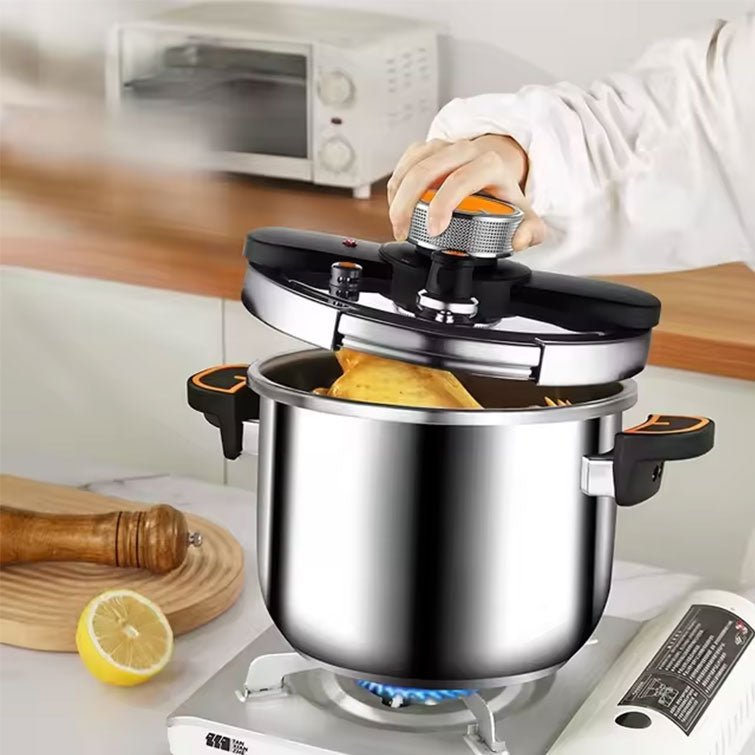 4L/6L Stainless Steel Pressure Cooker, Multi-functional Explosion-proof Pressure Pot for Gas Stove, Electric P - F.Market85A25FB67D79431FA52BA39DB88FD1D8eprolo4L4L/6L Stainless Steel Pressure Cooker, Multi-functional Explosion-proof Pressure Pot for Gas Stove, Electric P4L/6L Stainless Steel Pressure Cooker, Multi-functional Explosion-proof Pressure Pot for Gas Stove, Electric P