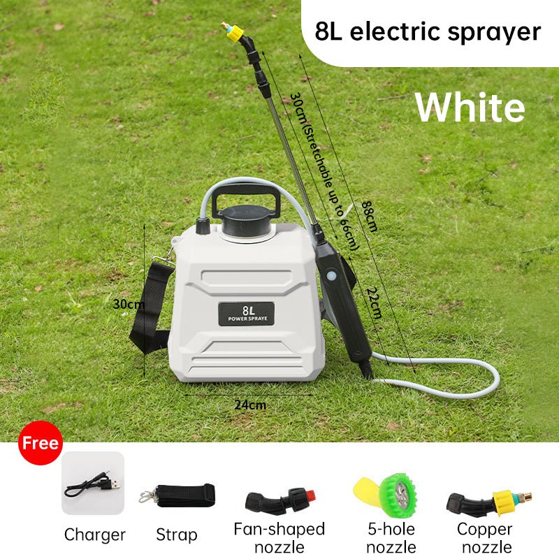 8L Automatic Electric Sprayer, Garden Plant Sprayer, Rechargeable Handheld Sprayer, Fogging Atomizer, Shoulder Watering Can - F.Market9FEA4A7F587B4E1C853DC17D27C5E4B7eprolo8L8L Automatic Electric Sprayer, Garden Plant Sprayer, Rechargeable Handheld Sprayer, Fogging Atomizer, Shoulder Watering Can8L Automatic Electric Sprayer, Garden Plant Sprayer, Rechargeable Handheld Sprayer, Fogging Atomizer, Shoulder Watering Can