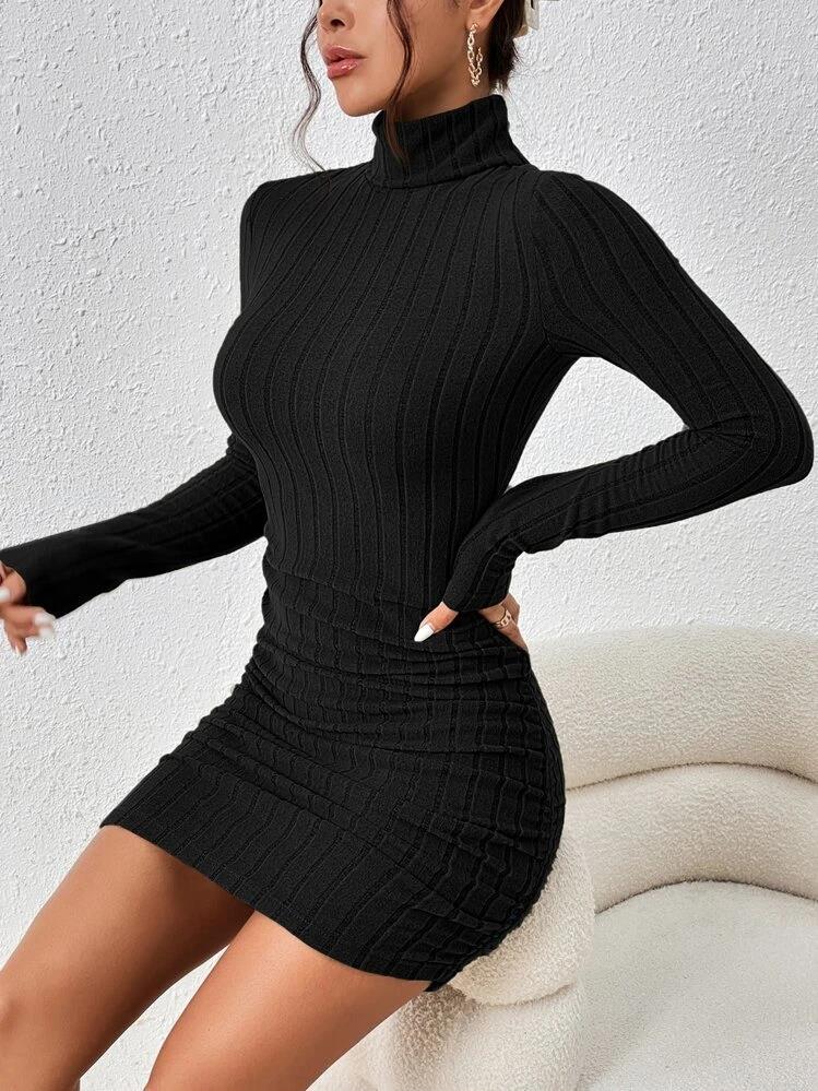 Ab480 Quality Model 2024 Spring Style Elegant Women's Polyester Long-Sleeve Round-Neck Bodycon Dress Wholesale from Manufacturer - F.MarketL size  210g / SF.MarketSAb480 Quality Model 2024 Spring Style Elegant Women's Polyester Long-Sleeve Round-Neck Bodycon Dress Wholesale from ManufacturerAb480 Quality Model 2024 Spring Style Elegant Women's Polyester Long-Sleeve Round-Neck Bodycon Dress Wholesale from Manufacturer