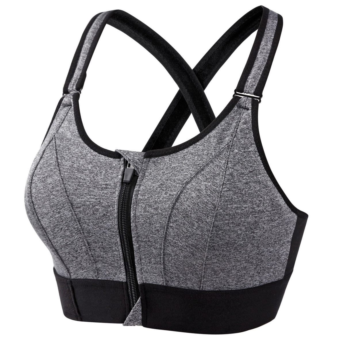 Adjustable Front Zipper Sports Bra, Shockproof, Wire-Free, Back Cross Design, Yoga Bra for Women - F.Market2EDFC71A5D0D4C7AA3DA5B8F88BE862EeproloSAdjustable Front Zipper Sports Bra, Shockproof, Wire-Free, Back Cross Design, Yoga Bra for WomenAdjustable Front Zipper Sports Bra, Shockproof, Wire-Free, Back Cross Design, Yoga Bra for Women