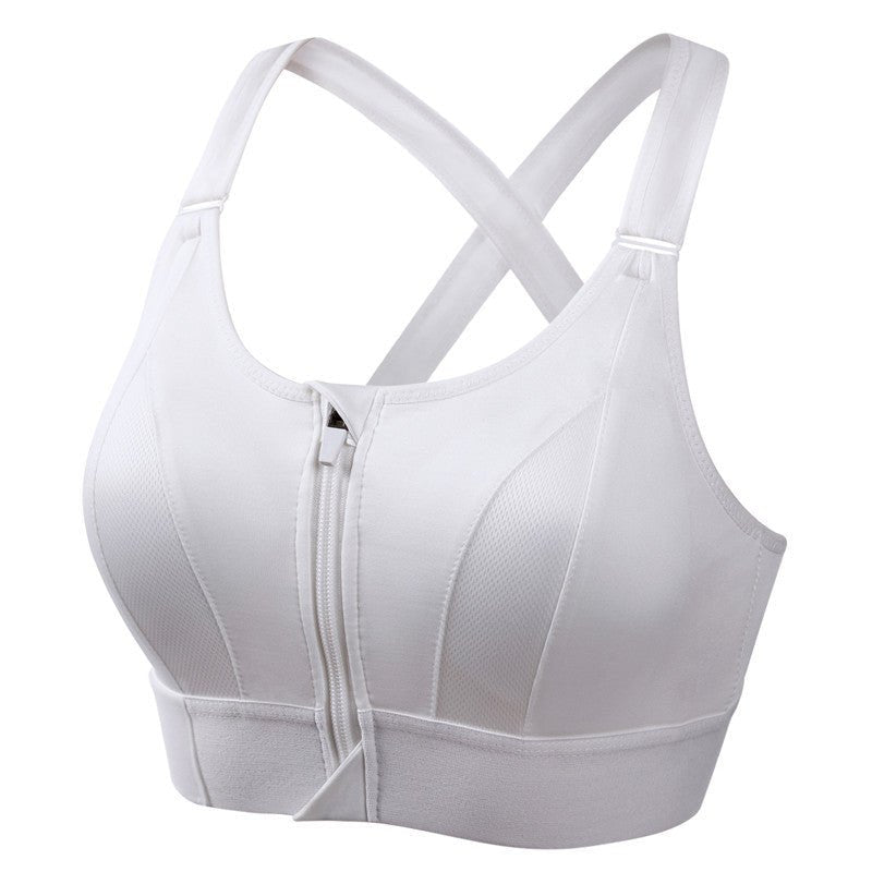 Adjustable Front Zipper Sports Bra, Shockproof, Wire-Free, Back Cross Design, Yoga Bra for Women - F.MarketB8E358BC1AE3475F82249EC8670B0181eproloSAdjustable Front Zipper Sports Bra, Shockproof, Wire-Free, Back Cross Design, Yoga Bra for WomenAdjustable Front Zipper Sports Bra, Shockproof, Wire-Free, Back Cross Design, Yoga Bra for Women