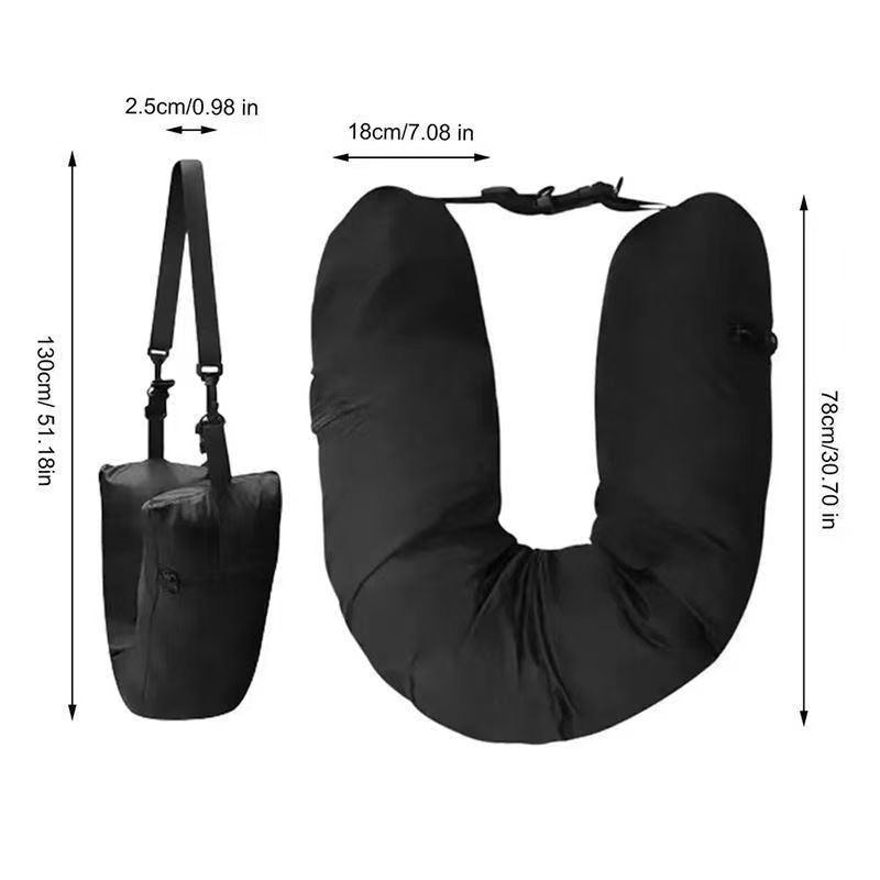 Airplane Travel Sleeping Pillow - U-Shaped Velvet Pillowcase, Fillable Design with Storage Pouch - F.Market9665902B4F58436C8E1475798E57F5FAeproloAirplane Travel Sleeping Pillow - U-Shaped Velvet Pillowcase, Fillable Design with Storage PouchAirplane Travel Sleeping Pillow - U-Shaped Velvet Pillowcase, Fillable Design with Storage Pouch