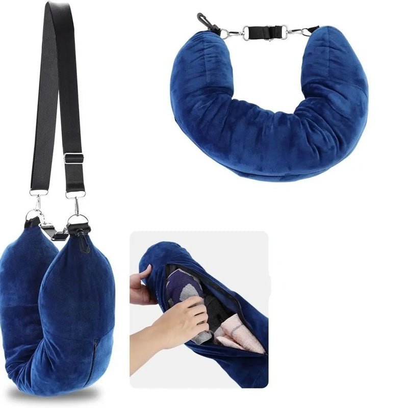 Airplane Travel Sleeping Pillow - U-Shaped Velvet Pillowcase, Fillable Design with Storage Pouch - F.Market9665902B4F58436C8E1475798E57F5FAeproloAirplane Travel Sleeping Pillow - U-Shaped Velvet Pillowcase, Fillable Design with Storage PouchAirplane Travel Sleeping Pillow - U-Shaped Velvet Pillowcase, Fillable Design with Storage Pouch