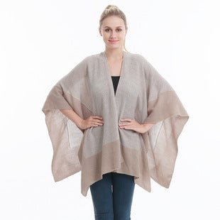Autumn and Winter New Shawl Cloak Tassel Horn Button Pure Color Asymmetrical Double Layer Tassel Cloak Shawl Warm and Thickeneded - F.MarketRed / 120cmF.Market120cmAutumn and Winter New Shawl Cloak Tassel Horn Button Pure Color Asymmetrical Double Layer Tassel Cloak Shawl Warm and ThickenededAutumn and Winter New Shawl Cloak Tassel Horn Button Pure Color Asymmetrical Double Layer Tassel Cloak Shawl Warm and Thickeneded