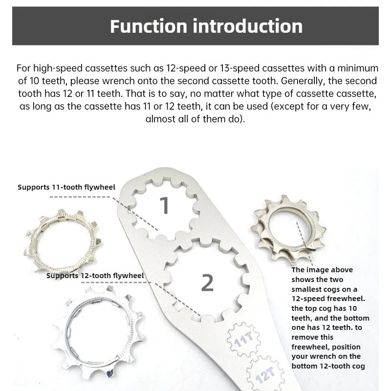 Bicycle Cassette Lockring Tool, Adjustable Cog Wrench - F.MarketABF6AC76CE8F4DD790F3BFDF43FCB937eproloBicycle Cassette Lockring Tool, Adjustable Cog WrenchBicycle Cassette Lockring Tool, Adjustable Cog Wrench