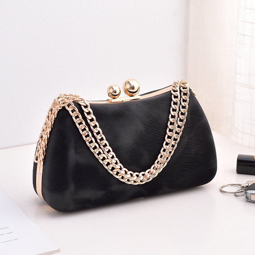 Black PU dinner minimalist handbag - F.MarketEF2D6644A4D742BDA52EDBFBF128805Deprolo22*7.5*13cmBlack PU dinner minimalist handbagBlack PU dinner minimalist handbag