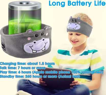 Bluetooth Headset Animal Headband Sleep Mask - F.MarketX0MPL45L2F.MarketBluetooth Headset Animal Headband Sleep MaskBluetooth Headset Animal Headband Sleep Mask