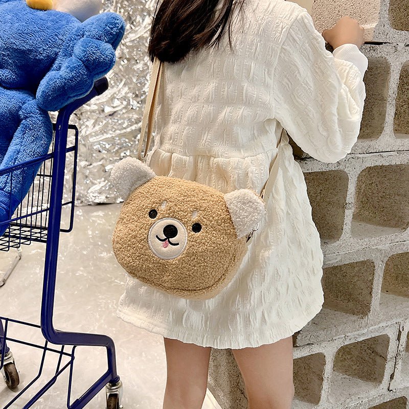 Cartoon plush small bag round embroidered teddy bear bag - F.Market3D565D262A7B4B07A7B3E5603AE7CDCCeproloCartoon plush small bag round embroidered teddy bear bagCartoon plush small bag round embroidered teddy bear bag