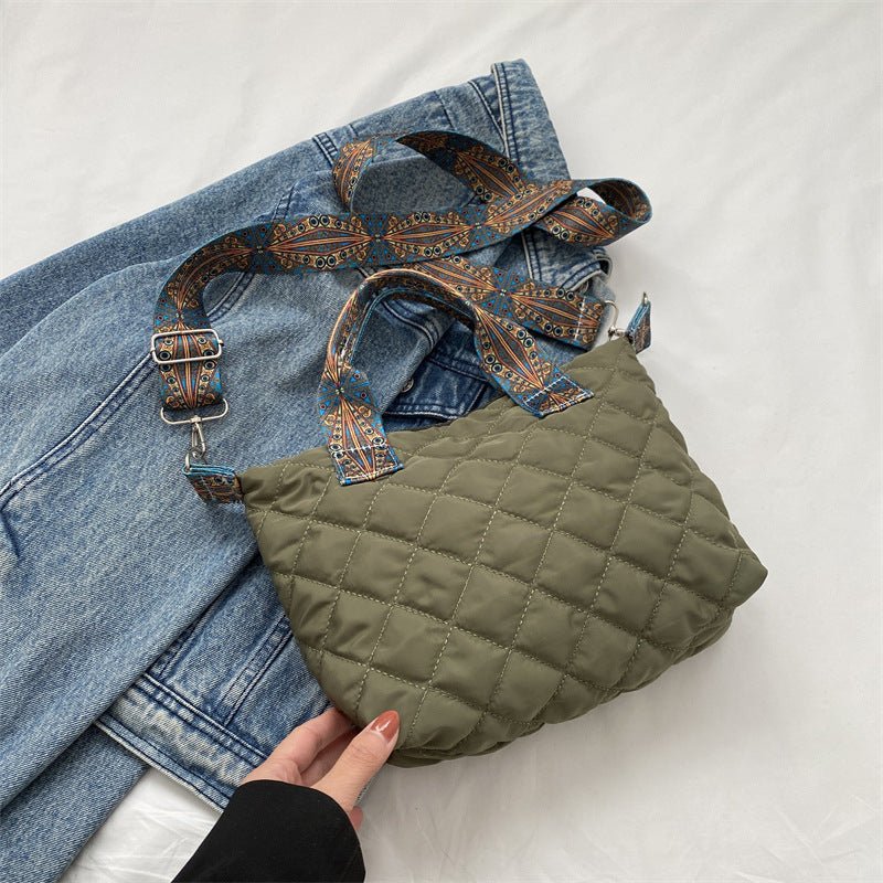 Casual Handbag Simple Shoulder Bag Stylish Crossbody Bag Quilted Korean Style Tote Bag - F.MarketCCF80866ACB14D1E88C9B980FF742646eproloCasual Handbag Simple Shoulder Bag Stylish Crossbody Bag Quilted Korean Style Tote BagCasual Handbag Simple Shoulder Bag Stylish Crossbody Bag Quilted Korean Style Tote Bag
