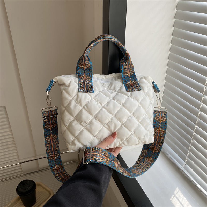 Casual Handbag Simple Shoulder Bag Stylish Crossbody Bag Quilted Korean Style Tote Bag - F.Market75A0A3A936654ACBBAA54F3991B81530eproloCasual Handbag Simple Shoulder Bag Stylish Crossbody Bag Quilted Korean Style Tote BagCasual Handbag Simple Shoulder Bag Stylish Crossbody Bag Quilted Korean Style Tote Bag