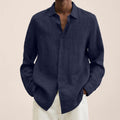 Casual Long Sleeve V-Neck Loose Button-Up Linen Cotton Shirt for Men - F.MarketF4EBA3F0CFAB4E15983A311CDD75CDA8eproloMCasual Long Sleeve V-Neck Loose Button-Up Linen Cotton Shirt for MenCasual Long Sleeve V-Neck Loose Button-Up Linen Cotton Shirt for Men