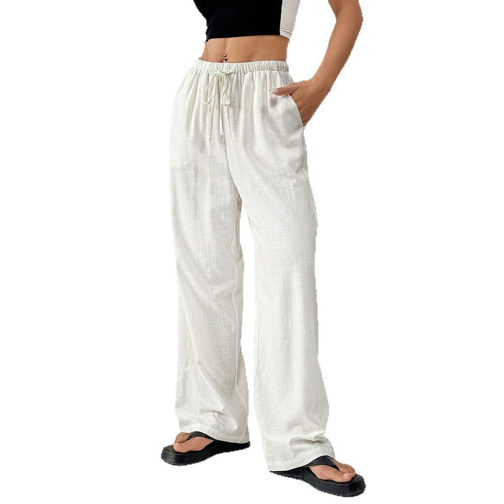 Casual Loose Wide-Leg Straight Pants for Women - F.MarketE04EEA2D4052411495DB3169D47A588EeproloSCasual Loose Wide-Leg Straight Pants for WomenCasual Loose Wide-Leg Straight Pants for Women