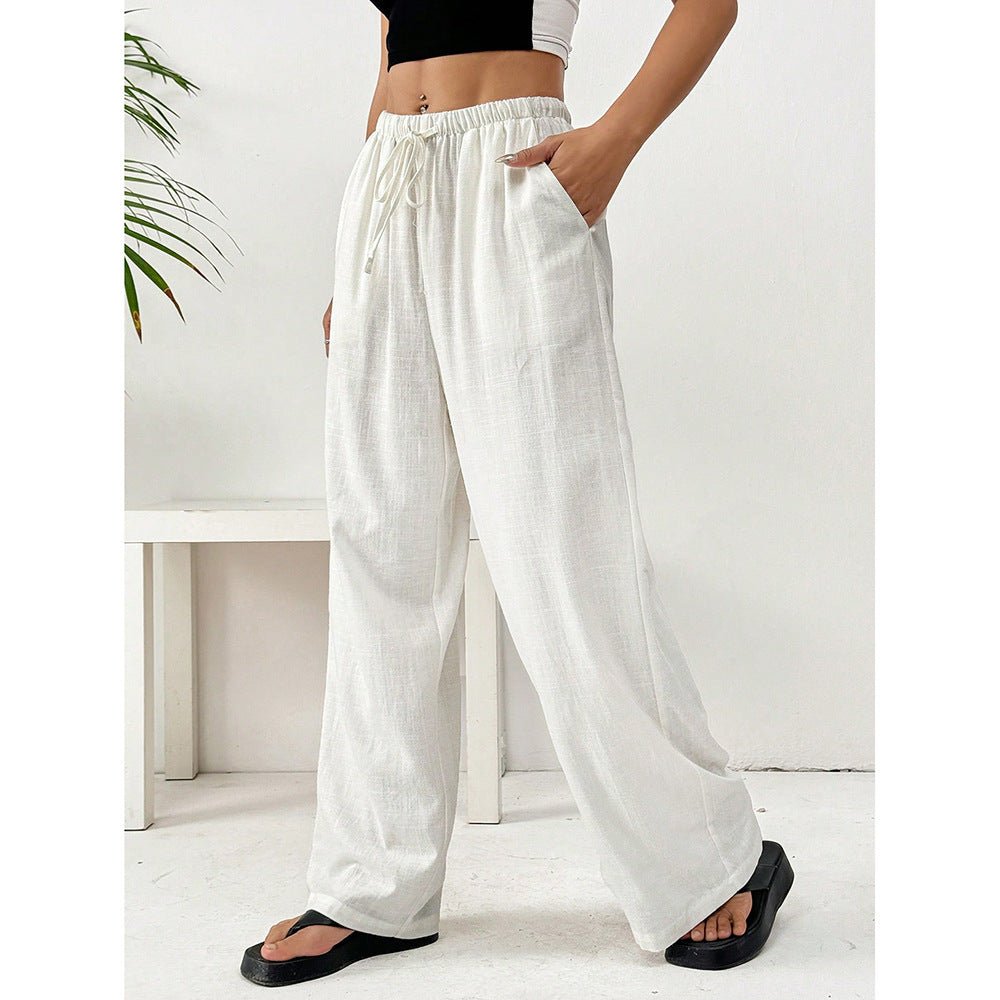 Casual Loose Wide-Leg Straight Pants for Women - F.MarketE04EEA2D4052411495DB3169D47A588EeproloSCasual Loose Wide-Leg Straight Pants for WomenCasual Loose Wide-Leg Straight Pants for Women