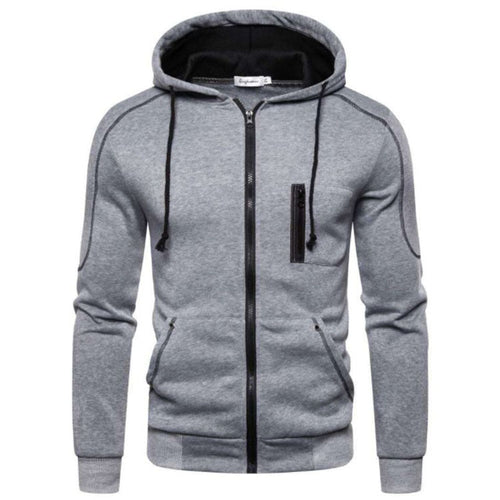 Casual Men's Gray Hooded Zip-Front Fleece Lined Sweatshirt - F.Market0BF7D30176F14A9E919C366E571A1531eproloSCasual Men's Gray Hooded Zip-Front Fleece Lined SweatshirtCasual Men's Gray Hooded Zip-Front Fleece Lined Sweatshirt