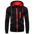 Casual Men's Gray Hooded Zip-Front Fleece Lined Sweatshirt - F.Market0BF7D30176F14A9E919C366E571A1531eproloSCasual Men's Gray Hooded Zip-Front Fleece Lined SweatshirtCasual Men's Gray Hooded Zip-Front Fleece Lined Sweatshirt
