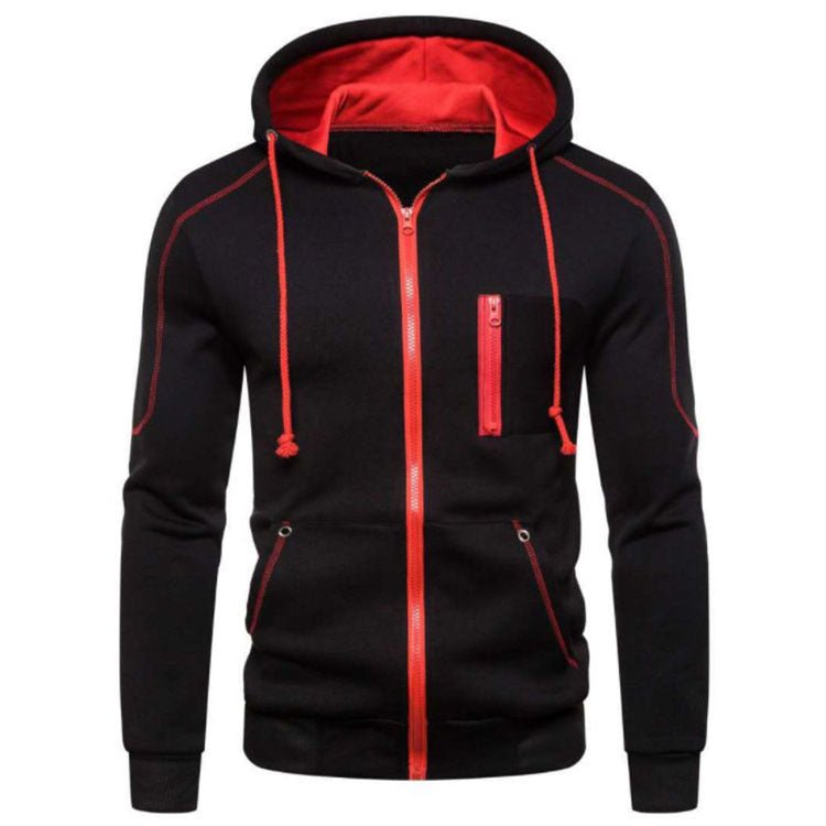 Casual Men's Gray Hooded Zip-Front Fleece Lined Sweatshirt - F.Market0BF7D30176F14A9E919C366E571A1531eproloSCasual Men's Gray Hooded Zip-Front Fleece Lined SweatshirtCasual Men's Gray Hooded Zip-Front Fleece Lined Sweatshirt