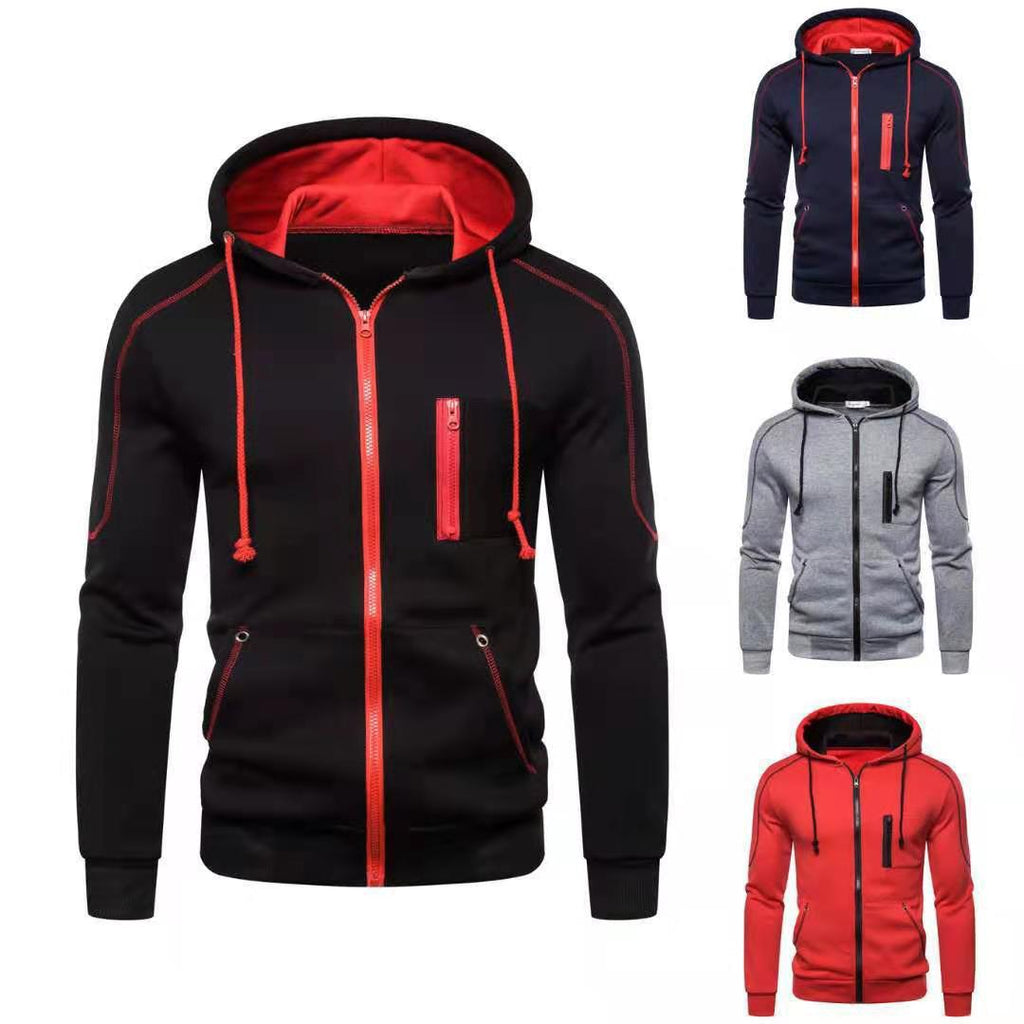 Casual Men's Gray Hooded Zip-Front Fleece Lined Sweatshirt - F.Market0BF7D30176F14A9E919C366E571A1531eproloSCasual Men's Gray Hooded Zip-Front Fleece Lined SweatshirtCasual Men's Gray Hooded Zip-Front Fleece Lined Sweatshirt