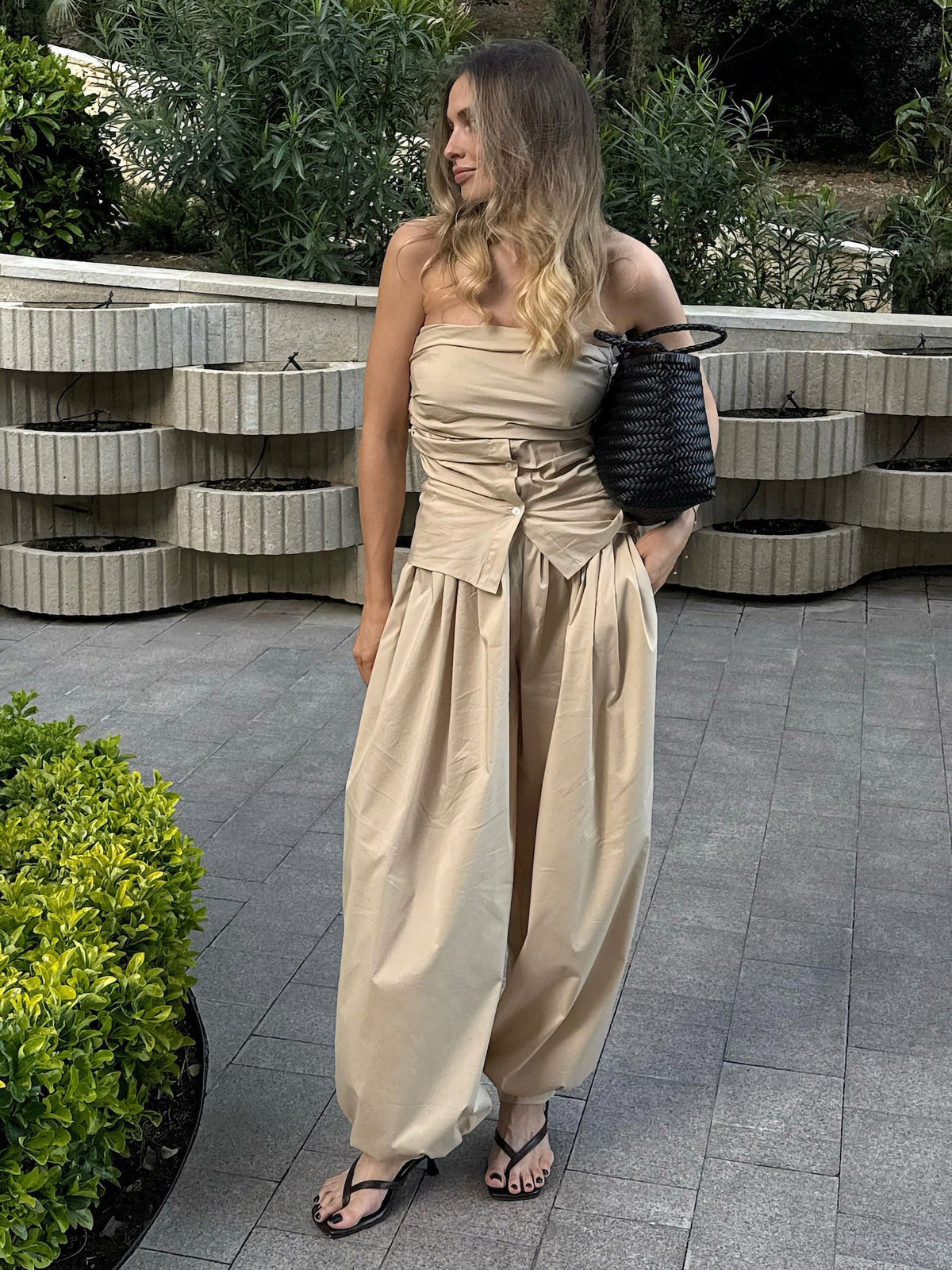 Casual sports lazy balloon shaped pants - F.MarketCE861362FEE74621B0DC4B1C24E8A754eproloSCasual sports lazy balloon shaped pantsCasual sports lazy balloon shaped pants