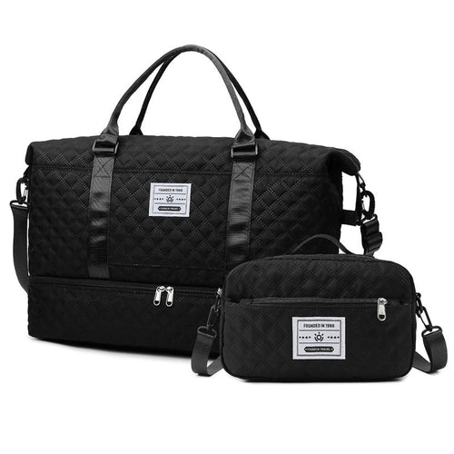 Checkered Dry-Wet Separation Sports Tote Bag Yoga Fitness Bag Large Capacity Shoe Compartment Travel Bag - F.Market7D03C4F1A81B4843A52FE6ED499B19CDeproloTwo-piece setCheckered Dry-Wet Separation Sports Tote Bag Yoga Fitness Bag Large Capacity Shoe Compartment Travel BagCheckered Dry-Wet Separation Sports Tote Bag Yoga Fitness Bag Large Capacity Shoe Compartment Travel Bag