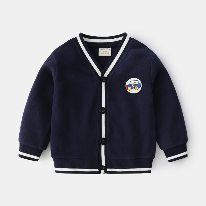Children's V-neck cardigan jacket - F.MarketD5491E99A3FA4A84A8F5E280F9CCBFC8eprolo90cmChildren's V-neck cardigan jacketChildren's V-neck cardigan jacket