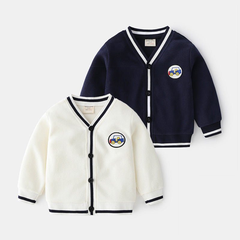 Children's V-neck cardigan jacket - F.MarketD5491E99A3FA4A84A8F5E280F9CCBFC8eprolo90cmChildren's V-neck cardigan jacketChildren's V-neck cardigan jacket