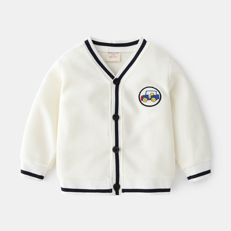 Children's V-neck cardigan jacket - F.MarketA0C382E493F64CB487AA567476D1FC82eprolo100cmChildren's V-neck cardigan jacketChildren's V-neck cardigan jacket