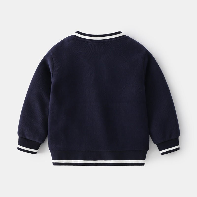 Children's V-neck cardigan jacket - F.MarketA0C382E493F64CB487AA567476D1FC82eprolo100cmChildren's V-neck cardigan jacketChildren's V-neck cardigan jacket