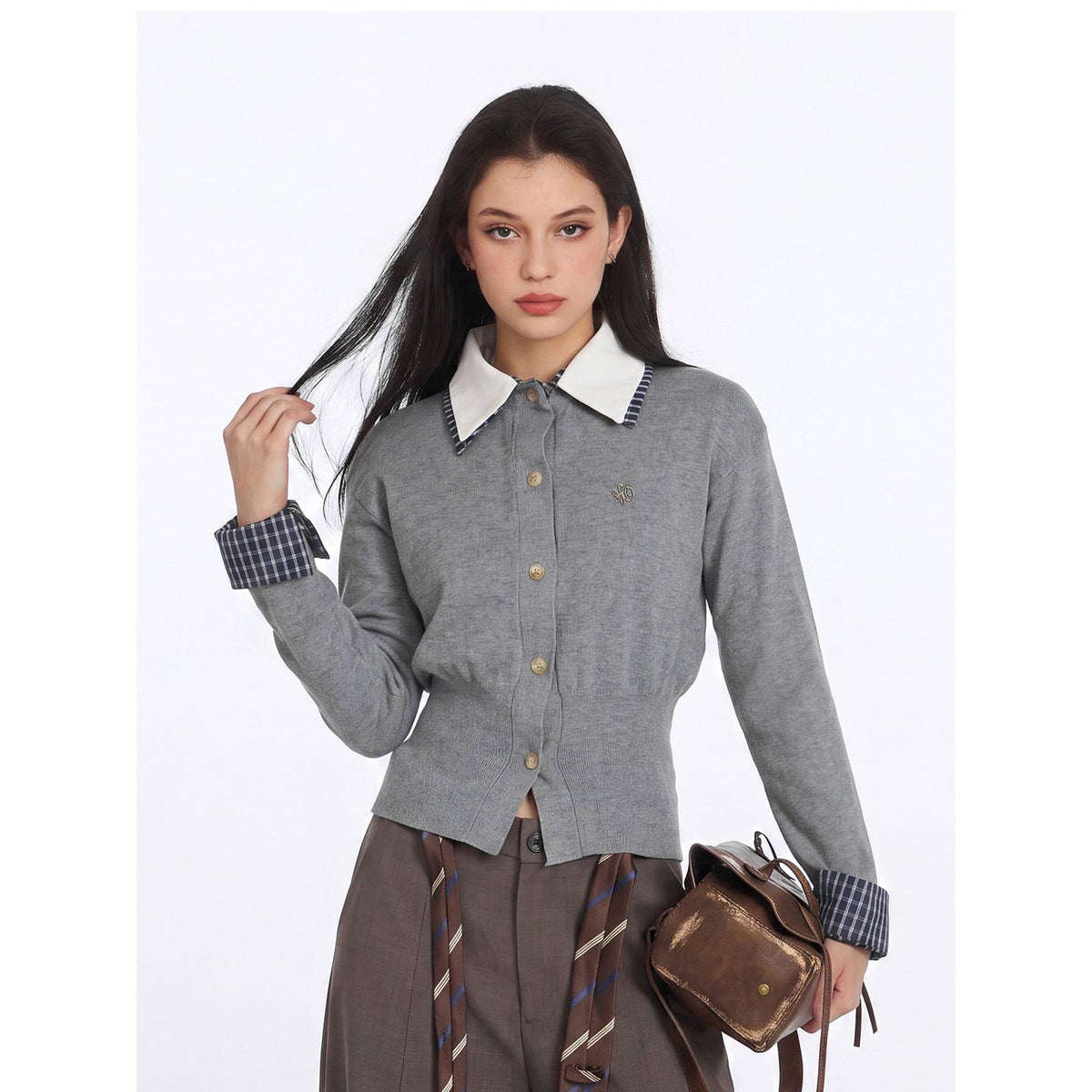 College fake two knitted cardigans women's sweaters - F.MarketC3A722B78DDB4BA697C620D9FBD982C9eproloSCollege fake two knitted cardigans women's sweatersCollege fake two knitted cardigans women's sweaters
