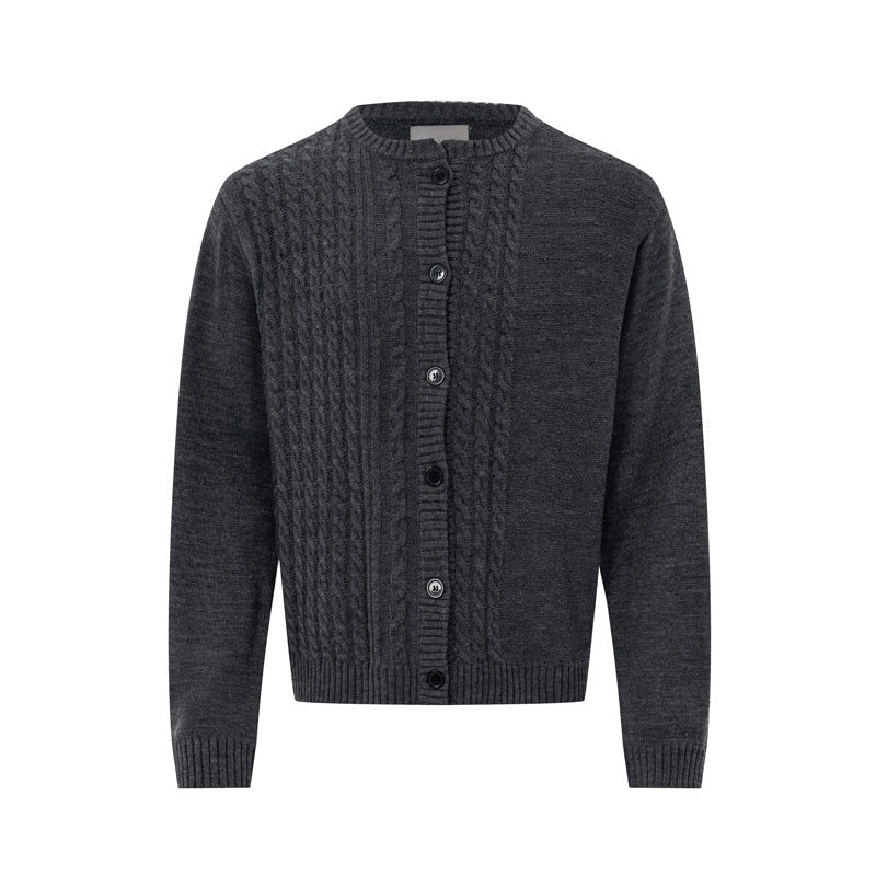 College style round neck Fried Dough Twists sweater coat - F.Market8D6AFEC1B6EF487E88C935BB204D9BA3eproloSCollege style round neck Fried Dough Twists sweater coatCollege style round neck Fried Dough Twists sweater coat