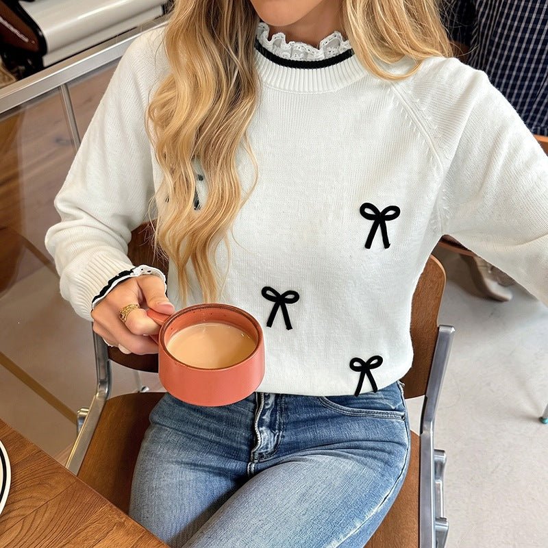 Color blocked bow sweater - F.Market74BD5B29AA8A429CB34B2944502328A4eproloSColor blocked bow sweaterColor blocked bow sweater