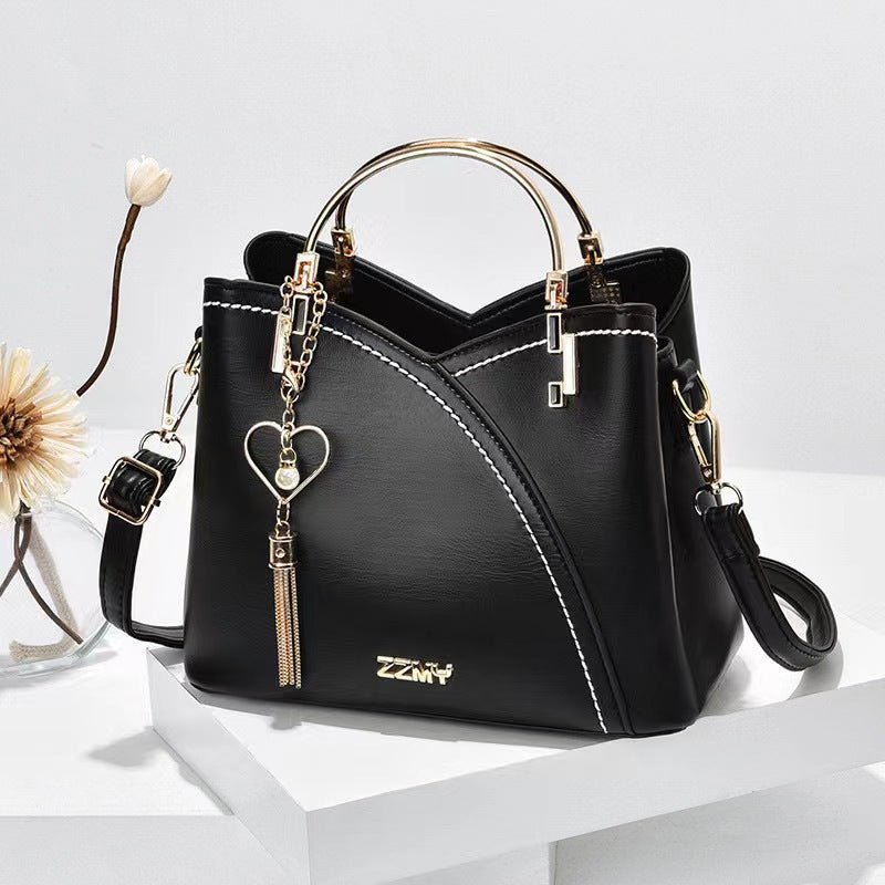 Color-blocked large-capacity shoulder bag with high-quality crossbody design - F.MarketD9FEEAEE8CA14125A32301EA3494364Eeprolo23*11.5*19Color-blocked large-capacity shoulder bag with high-quality crossbody designColor-blocked large-capacity shoulder bag with high-quality crossbody design