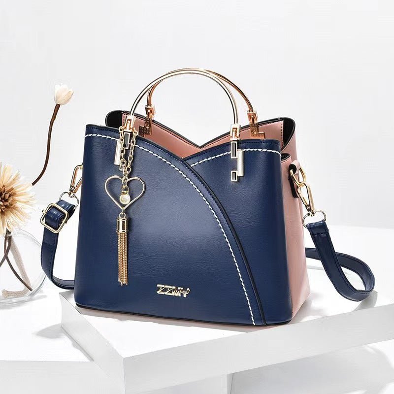 Color-blocked large-capacity shoulder bag with high-quality crossbody design - F.MarketC1353715F638482CB63E19CCAAF3D6DCeprolo23*11.5*19Color-blocked large-capacity shoulder bag with high-quality crossbody designColor-blocked large-capacity shoulder bag with high-quality crossbody design