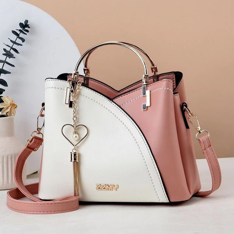 Color-blocked large-capacity shoulder bag with high-quality crossbody design - F.Market5D32967CE8E8426E838C18EFB3F9D86Feprolo23*11.5*19Color-blocked large-capacity shoulder bag with high-quality crossbody designColor-blocked large-capacity shoulder bag with high-quality crossbody design