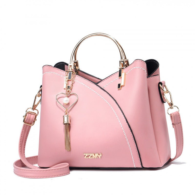 Color-blocked large-capacity shoulder bag with high-quality crossbody design - F.Market5AA4F08502C74338930976604F77BAE7eprolo23*11.5*19Color-blocked large-capacity shoulder bag with high-quality crossbody designColor-blocked large-capacity shoulder bag with high-quality crossbody design