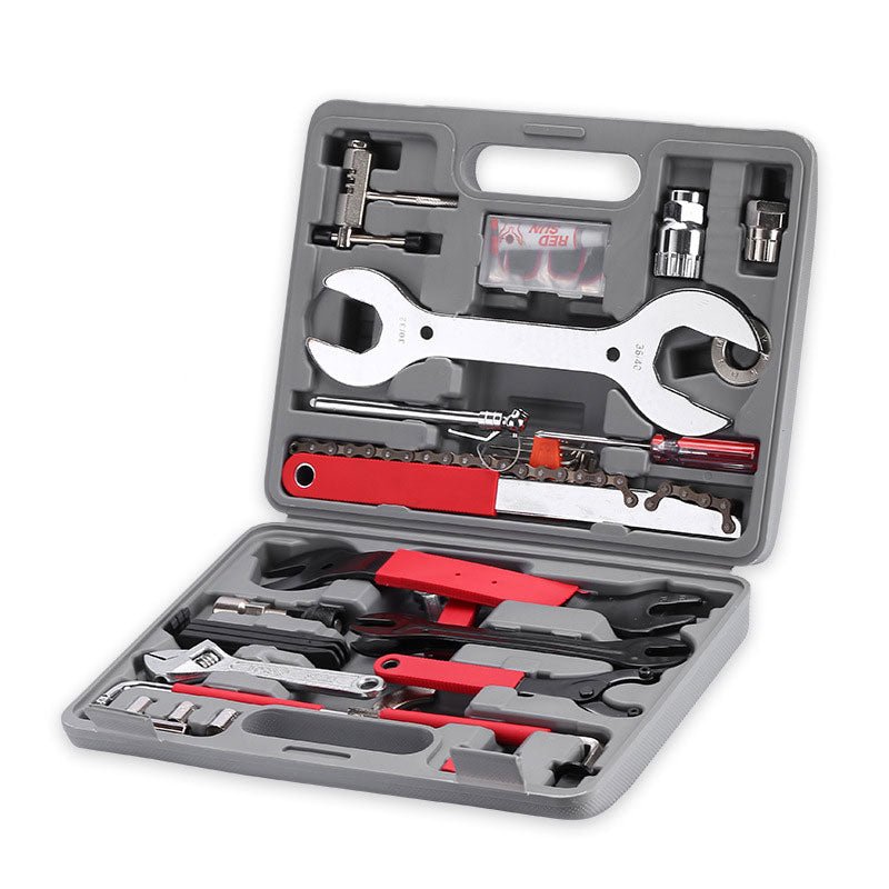 Complete 44-Piece Bicycle Repair Kit – Essential Tools for Chain, Crank, Freewheel, and Multi-Purpose Bike Key Repairs - F.Market0E50ED7225874213A8EB10FD5E47ADB5eproloComplete 44-Piece Bicycle Repair Kit – Essential Tools for Chain, Crank, Freewheel, and Multi-Purpose Bike Key RepairsComplete 44-Piece Bicycle Repair Kit – Essential Tools for Chain, Crank, Freewheel, and Multi-Purpose Bike Key Repairs