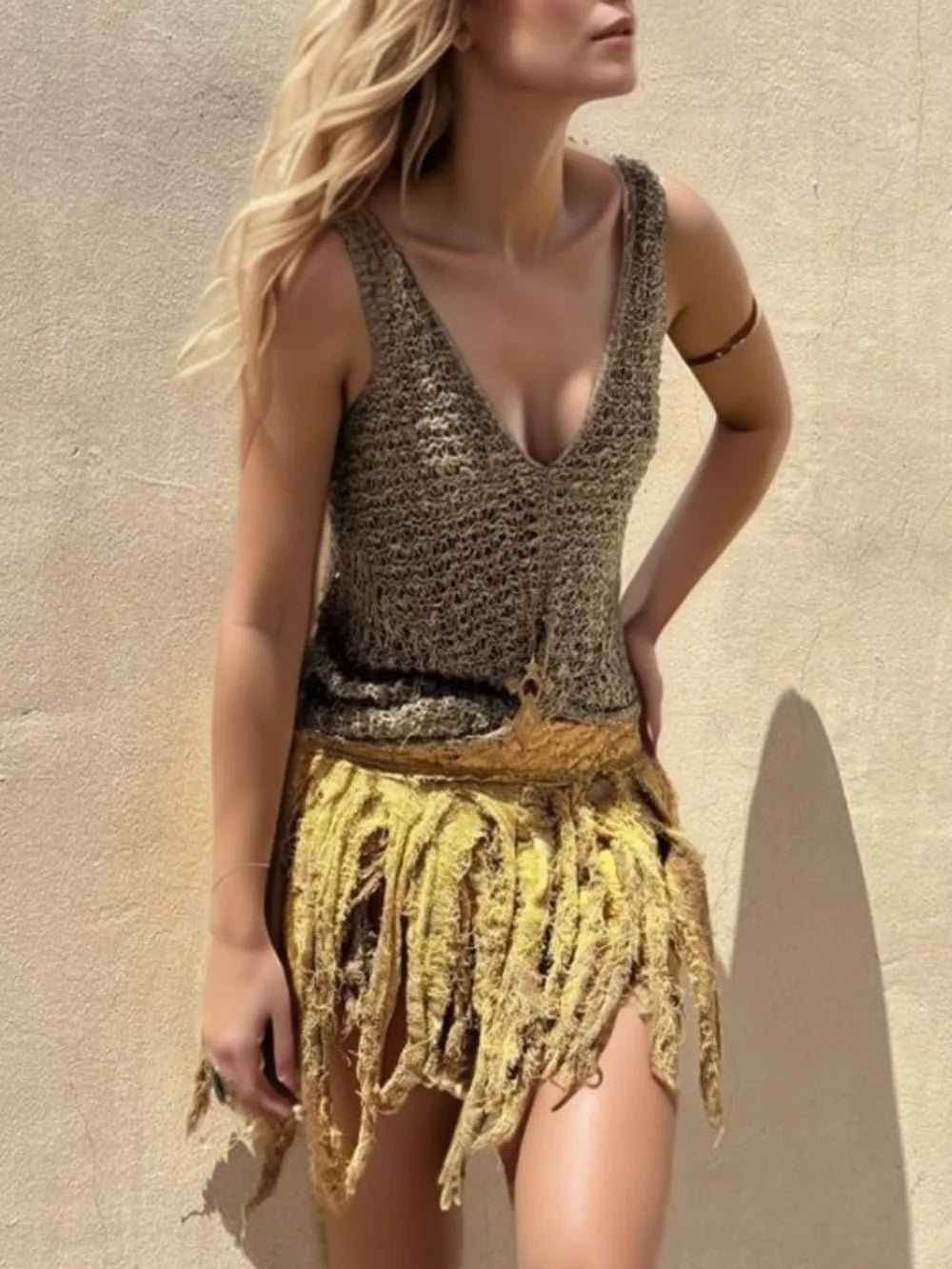 Crochet V-Neck Tank - F.MarketBC054FCEB6F74A49948A9308C98DF19AeproloLCrochet V-Neck TankCrochet V-Neck Tank