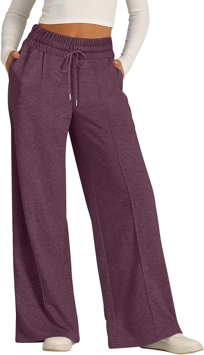 Cross-Border Export Amazon Temu2024 Spring and Summer European and American Style Pure Color Casual Wide-Leg Drawstring Elastic Waist Sweatpants - F.MarketDark gray / SF.MarketSCross-Border Export Amazon Temu2024 Spring and Summer European and American Style Pure Color Casual Wide-Leg Drawstring Elastic Waist SweatpantsCross-Border Export Amazon Temu2024 Spring and Summer European and American Style Pure Color Casual Wide-Leg Drawstring Elastic Waist Sweatpants