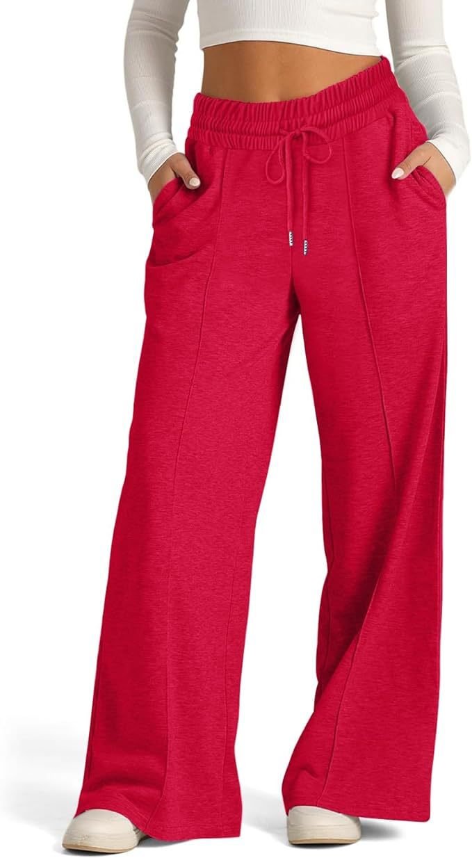 Cross-Border Export Amazon Temu2024 Spring and Summer European and American Style Pure Color Casual Wide-Leg Drawstring Elastic Waist Sweatpants - F.MarketDark gray / SF.MarketSCross-Border Export Amazon Temu2024 Spring and Summer European and American Style Pure Color Casual Wide-Leg Drawstring Elastic Waist SweatpantsCross-Border Export Amazon Temu2024 Spring and Summer European and American Style Pure Color Casual Wide-Leg Drawstring Elastic Waist Sweatpants